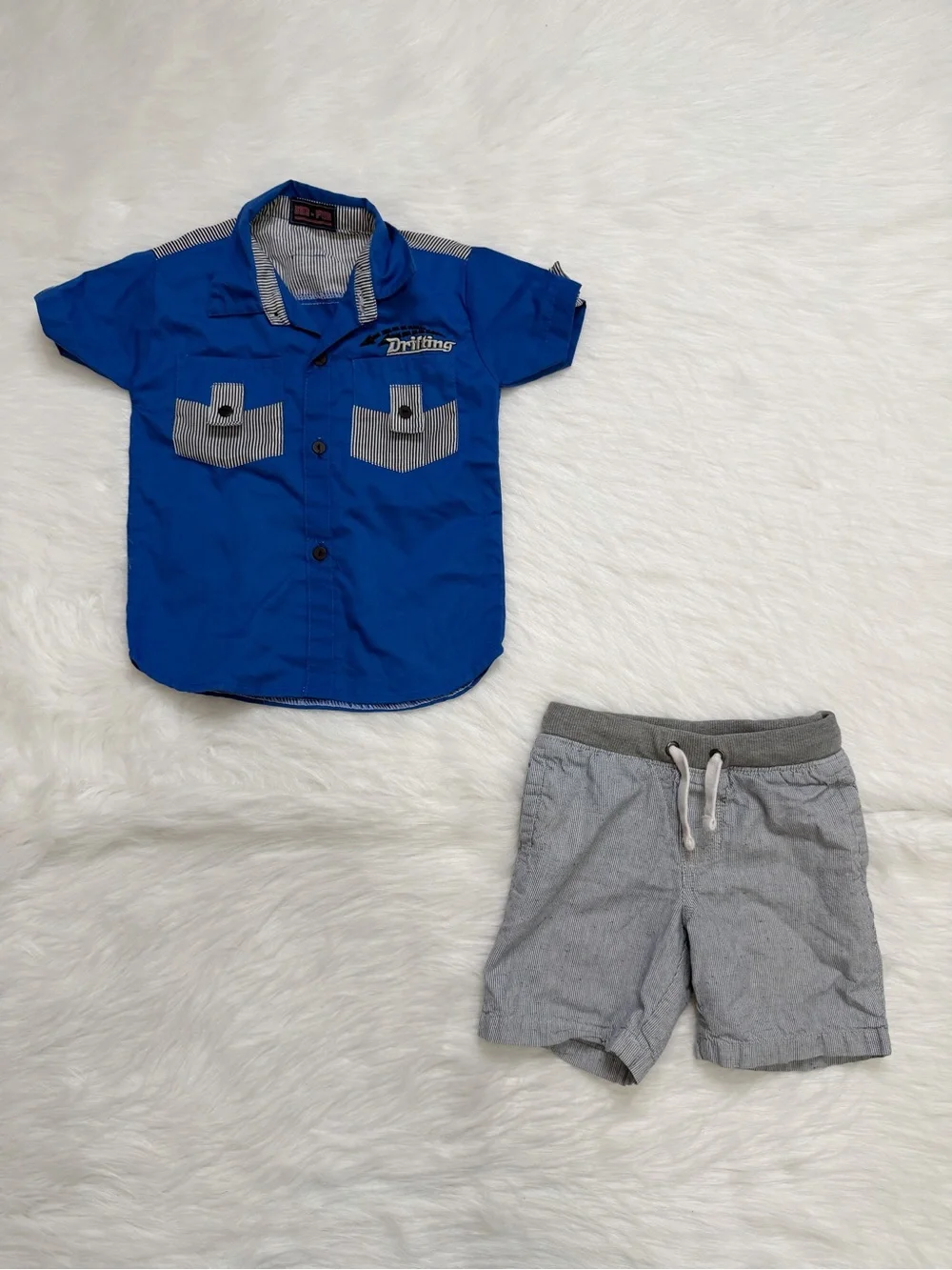 Boys Toddler Size 4T BUNDLE (6) Shirt & Pants Set